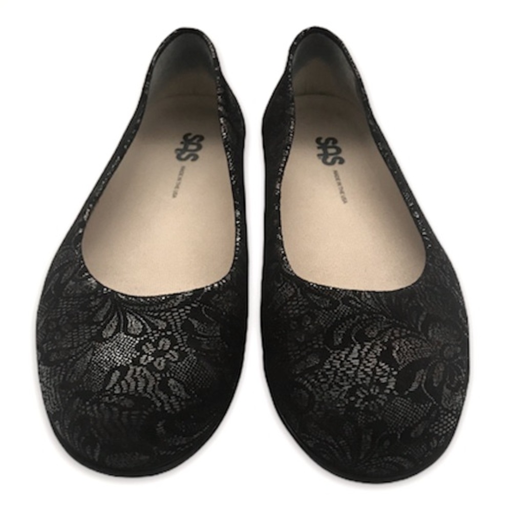 SAS Scenic Leather Ballet Flats - Picture 2 of 8